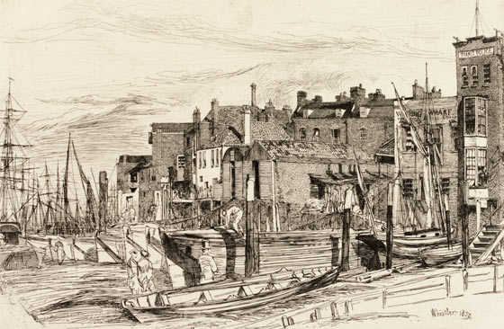 THAMES POLICE en WAPPING WHARF