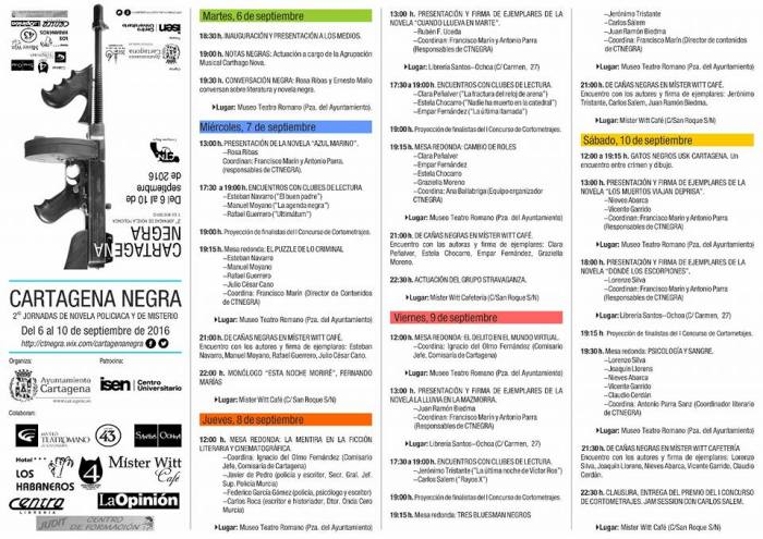 Programa Cartagena Negra 2016